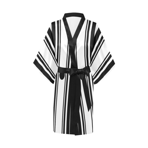 Science of Physics - Doppler Effect black Kimono Robe