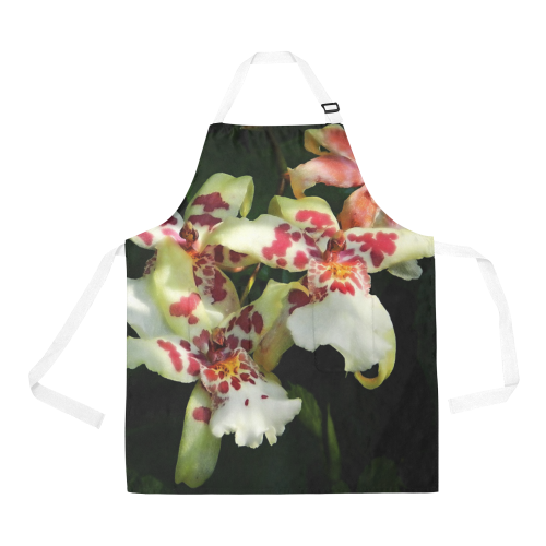 spotted orchids All Over Print Apron