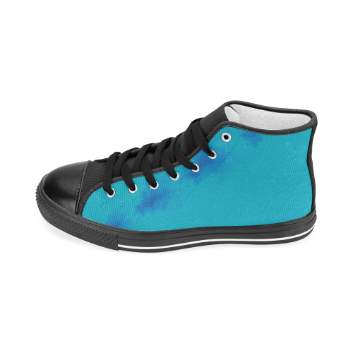 Stain Men’s Classic High Top Canvas Shoes (Model 017)