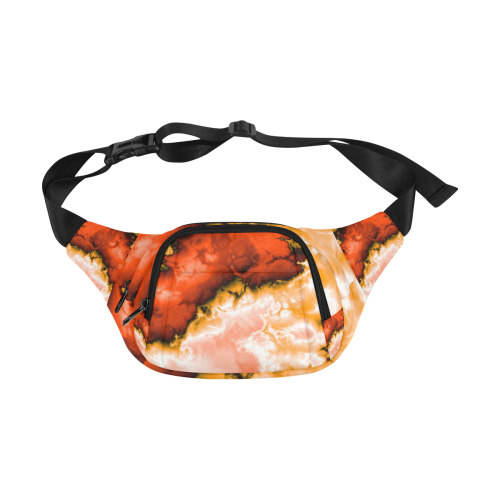 Winter Fractal 6 by JamColors Fanny Pack/Small (Model 1677)