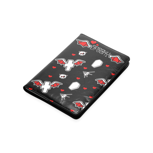 Hearts_Batwings_Journal Custom NoteBook A5