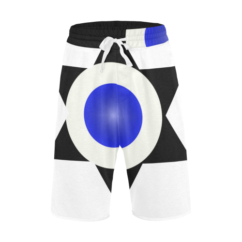 TEXAS BLUE STAR Men's All Over Print Casual Shorts (Model L23)