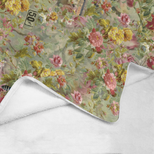 Flower Festival Ultra-Soft Micro Fleece Blanket 60"x80"
