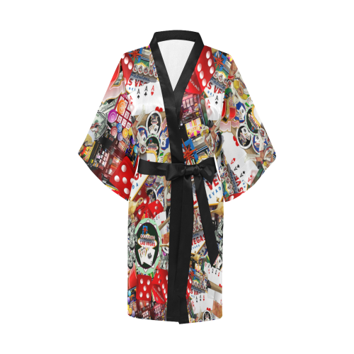 Las Vegas Icons - Gamblers Delight Kimono Robe