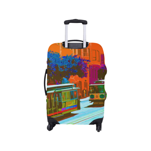 SanFrancisco_20170107_by_JAMColors Luggage Cover/Small 18"-21"