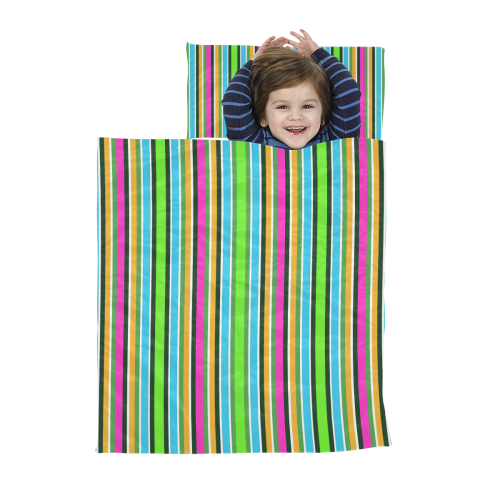 Vivid Colored Stripes 3 Kids' Sleeping Bag