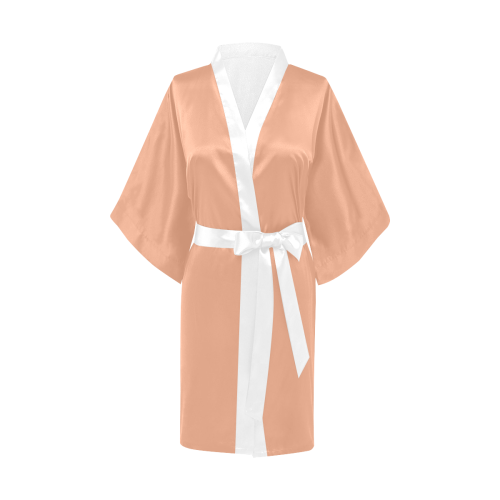 Peach Kimono Robe