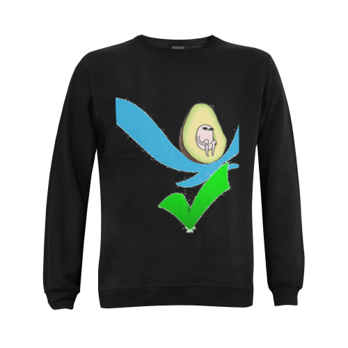 funny Gildan Crewneck Sweatshirt(NEW) (Model H01)