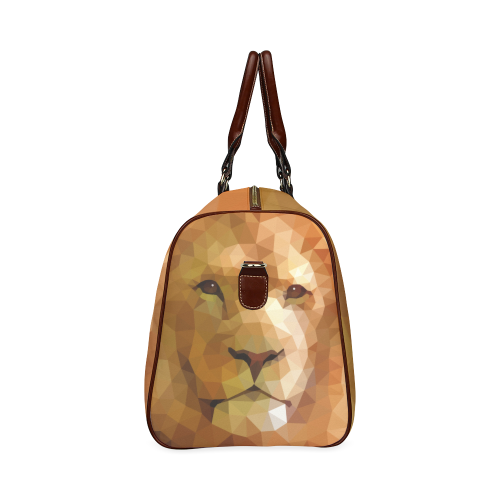 Polymetric Lion Waterproof Travel Bag/Small (Model 1639)