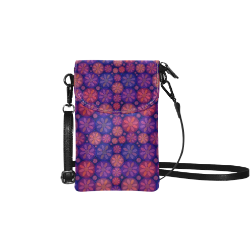 zappwaits - flower 05 Small Cell Phone Purse (Model 1711)