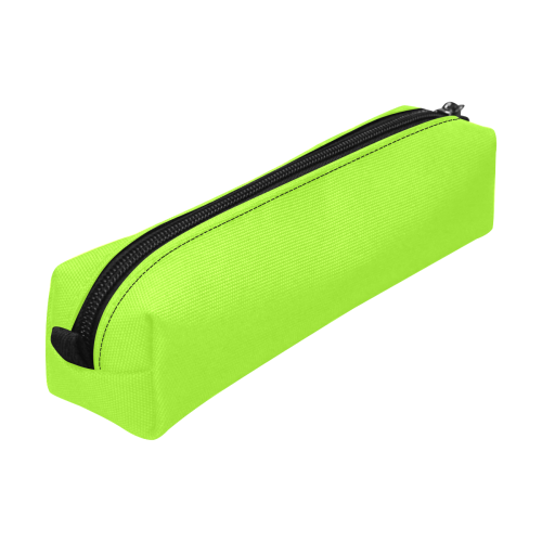 color green yellow Pencil Pouch/Small (Model 1681)
