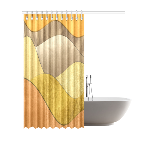 sun space #modern #art Shower Curtain 69"x84"