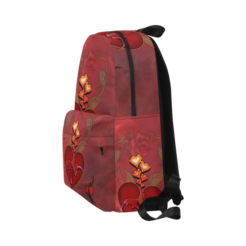 Wonderful hearts Unisex Classic Backpack (Model 1673)