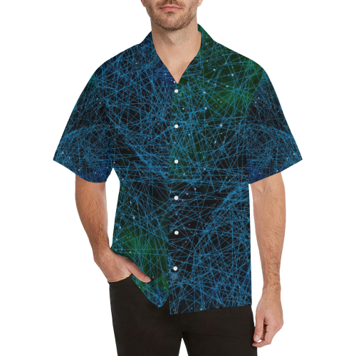 System Network Connection Hawaiian Shirt (Model T58)