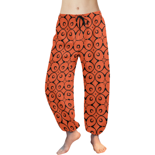 My Lucky Day Flame Women's All Over Print Harem Pants (Model L18)