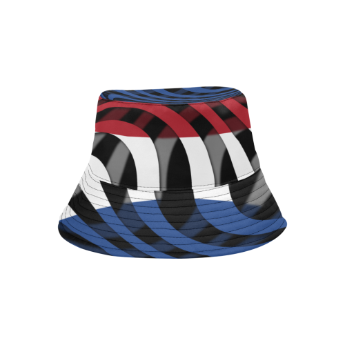 The Flag of Netherlands All Over Print Bucket Hat