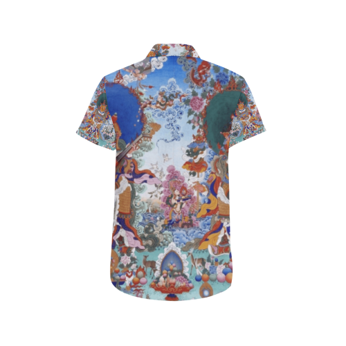 Four Heavenly Kings, by Ivan Venerucci Italian Style Men's All Over Print Short Sleeve Shirt (Model T53)