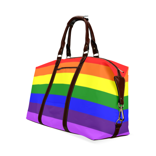 Rainbow Flag (Gay Pride - LGBTQIA+) Classic Travel Bag (Model 1643) Remake