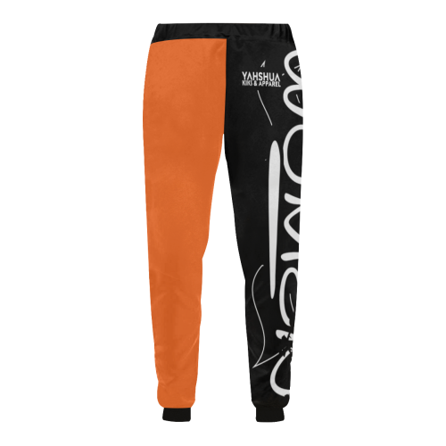 Orange Unisex All Over Print Sweatpants (Model L11)