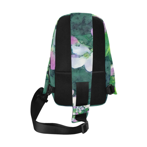 Apple Blossom. Inspired by the Magic Island of Gotland. Chest Bag (Model 1678)