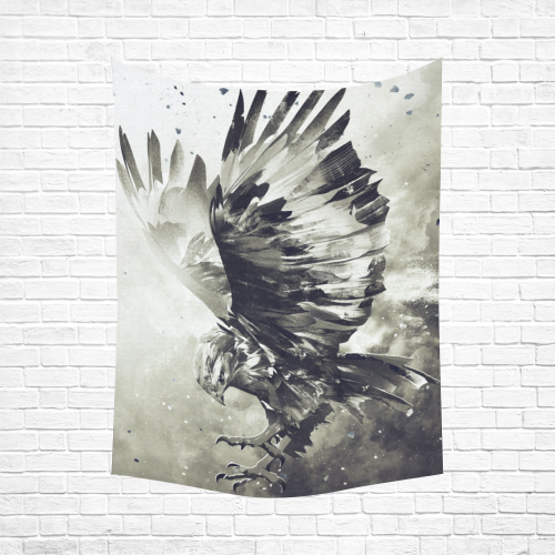 Eagle Cotton Linen Wall Tapestry 60"x 80"
