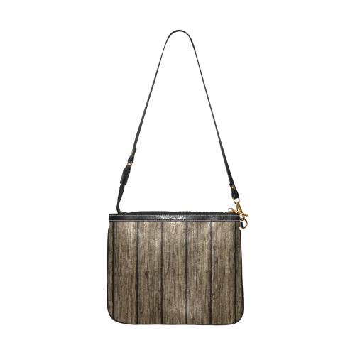 wooden planks Small Shoulder Bag (Model 1710)
