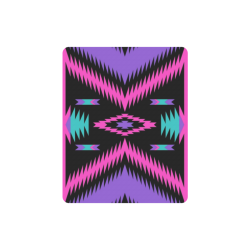 Aztec - Hot Pink Rectangle Mousepad