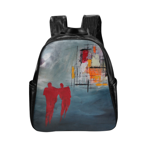 Love Multi-Pockets Backpack (Model 1636)