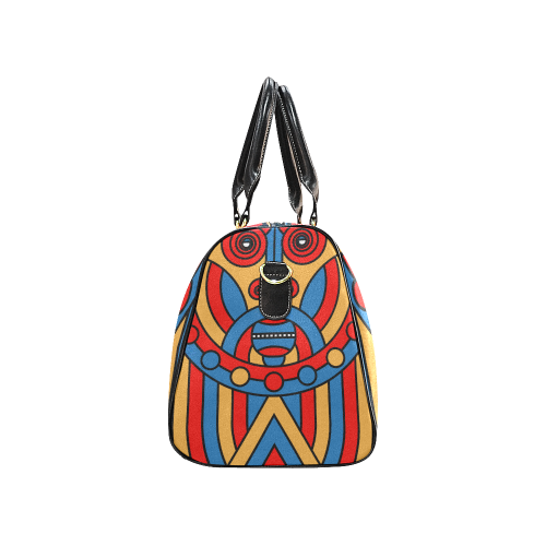 Aztec Maasai Lion Tribal New Waterproof Travel Bag/Small (Model 1639)