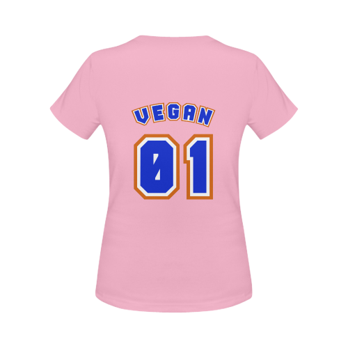 No. 1 Vegan Women's Classic T-Shirt (Model T17）