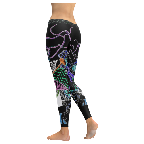 Growth Women's Low Rise Leggings (Invisible Stitch) (Model L05)