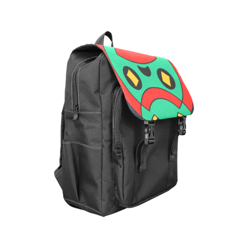 African Scary Tribal Casual Shoulders Backpack (Model 1623)