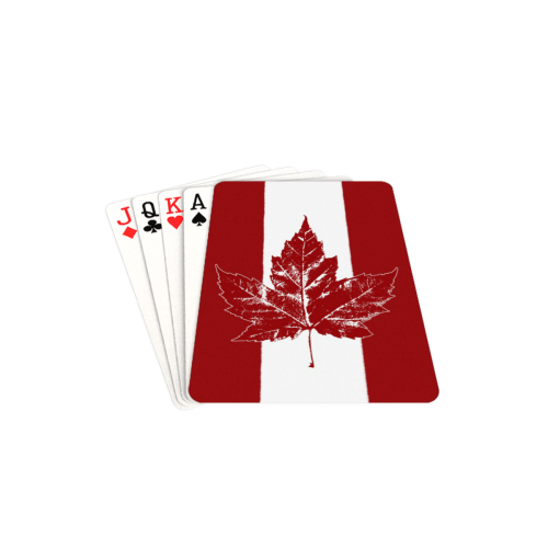 Cool Canada Flag Playing Cards 2.5"x3.5"