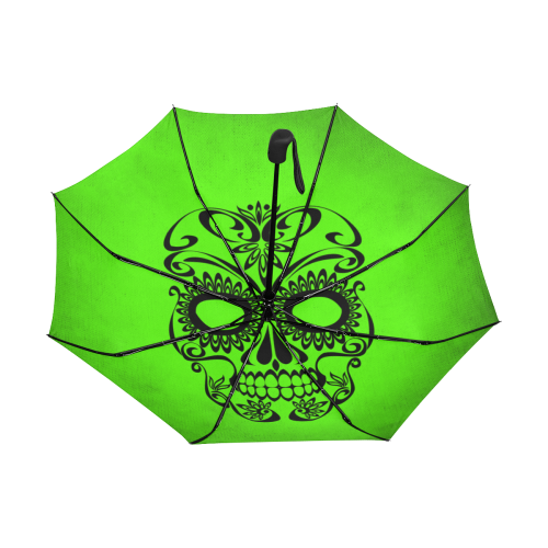 Skull20170334_by_JAMColors Anti-UV Auto-Foldable Umbrella (Underside Printing) (U06)