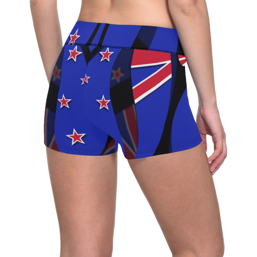 The Flag of New Zealand Women's All Over Print Short Leggings (Model L28)