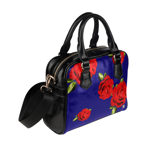 Fairlings Delight's Floral Luxury Collection- Red Rose Shoulder Handbag 53086h12 Shoulder Handbag (Model 1634)