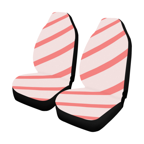 Abstract  pattern - pink. Car Seat Covers (Set of 2)