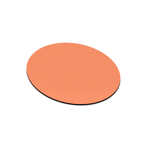 color coral Round Mousepad