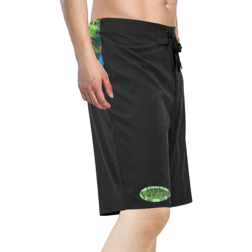 PsY ArT Bade Shorts Men's All Over Print Board Shorts (Model L16)