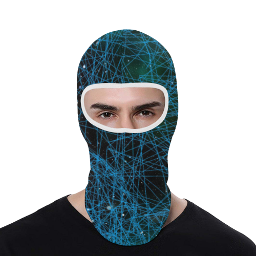 System Network Connection All Over Print Balaclava