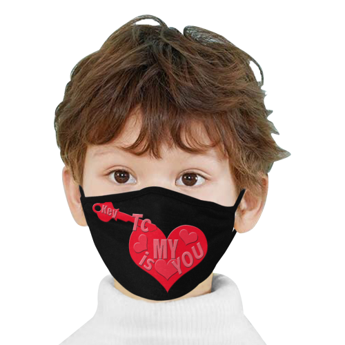 Key to My Heart Is You Mouth Mask