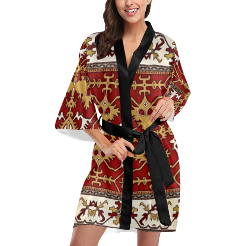 Armenian Traditional Art Kimono Robe