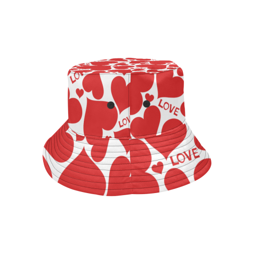 hearts vector All Over Print Bucket Hat