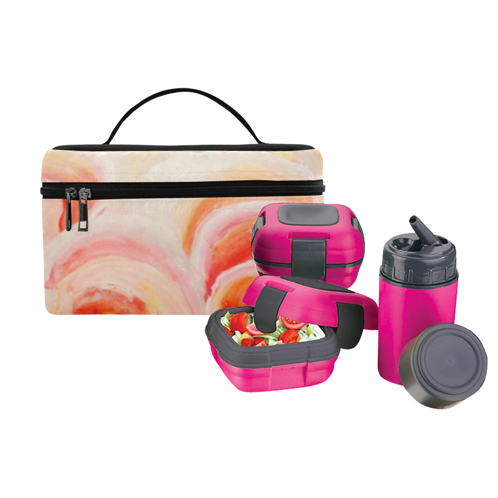 Roses Lunch Bag/Large (Model 1658) ID D2562417