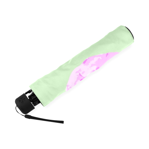 Pink Lips Foldable Umbrella (Model U01)