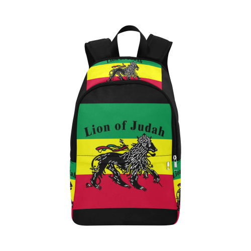 RASTA LION OF JUDAH Fabric Backpack for Adult (Model 1659)