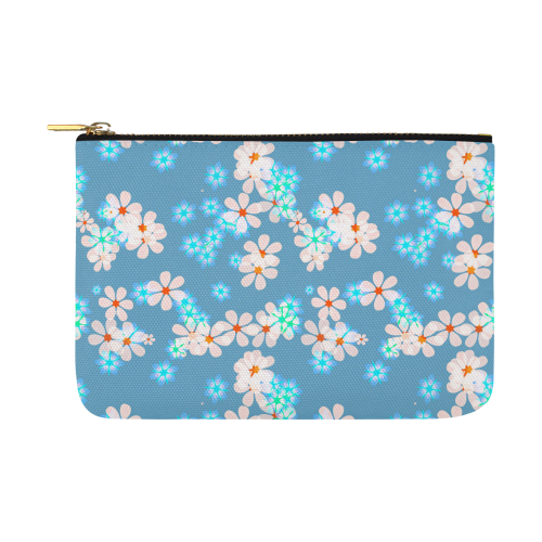 Fresh Flowers Carry-All Pouch 12.5''x8.5''