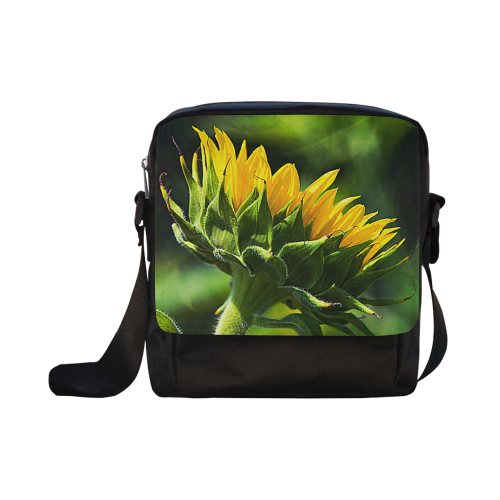 Sunflower New Beginnings Crossbody Nylon Bags (Model 1633)