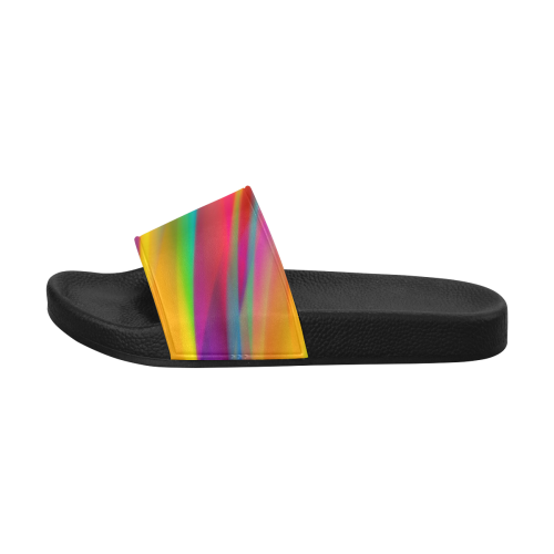 Rainbow Dreams Women's Slide Sandals (Model 057)