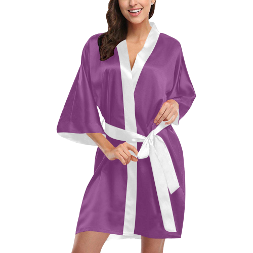 Plum Kimono Robe